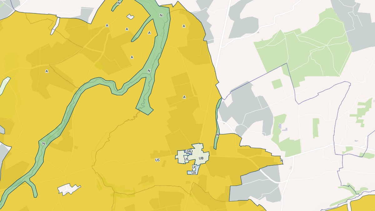 Aperçu cartographique de Villebaudon, centré sur la commune