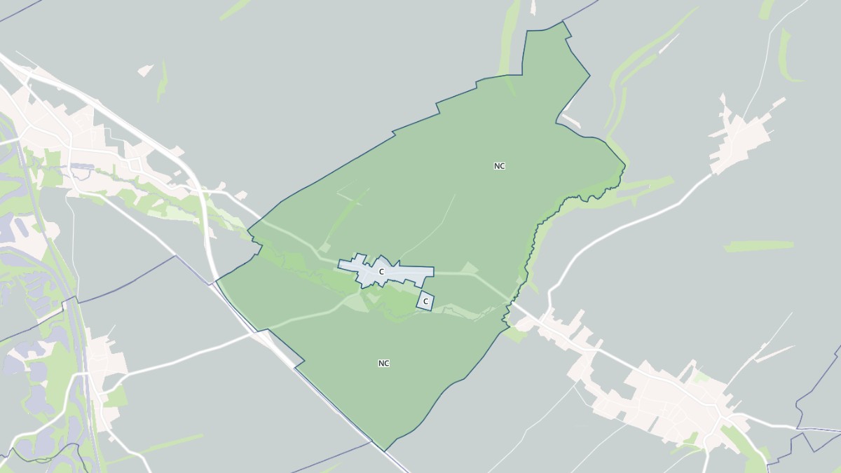 Aperçu cartographique de Aulnay-l'Aître, centré sur la commune