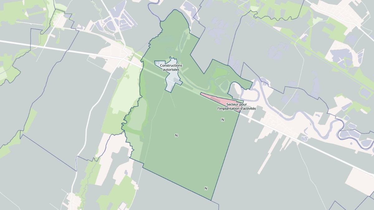 Aperçu cartographique de Aulnay-sur-Marne, centré sur la commune