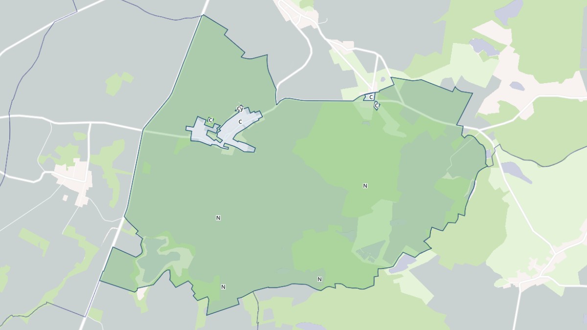 Aperçu cartographique de Brandonvillers, centré sur la commune