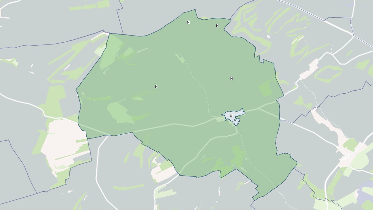 Aperçu cartographique de Bussy-le-Repos, centré sur la commune