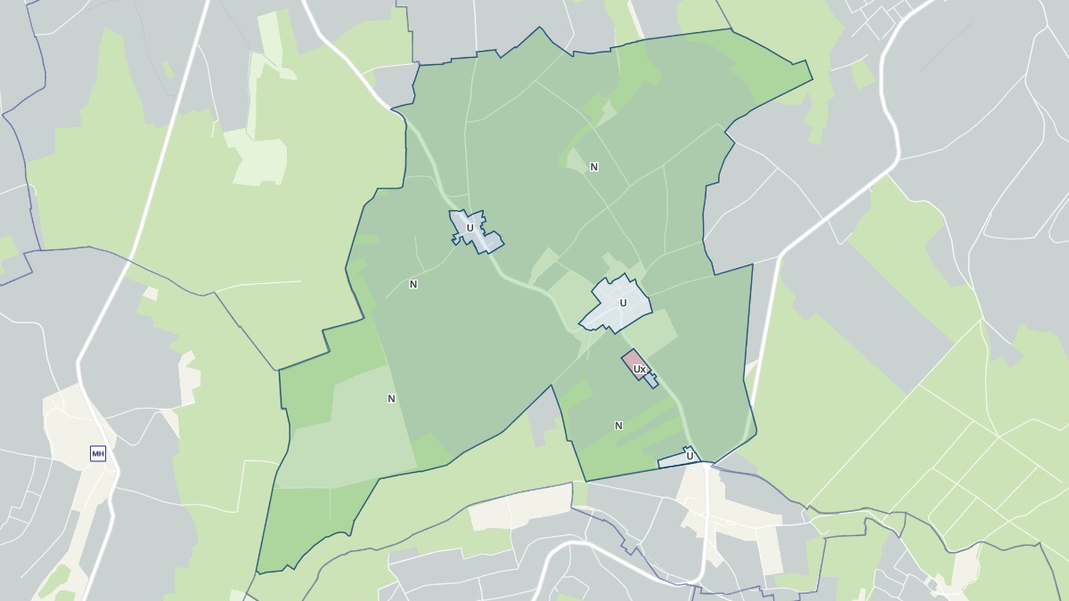 Aperçu cartographique de Champlat-et-Boujacourt, centré sur la commune