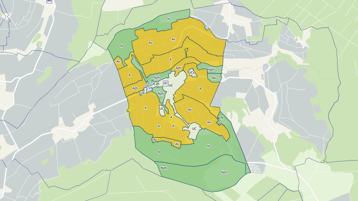 Aperçu cartographique de Cuchery, centré sur la commune