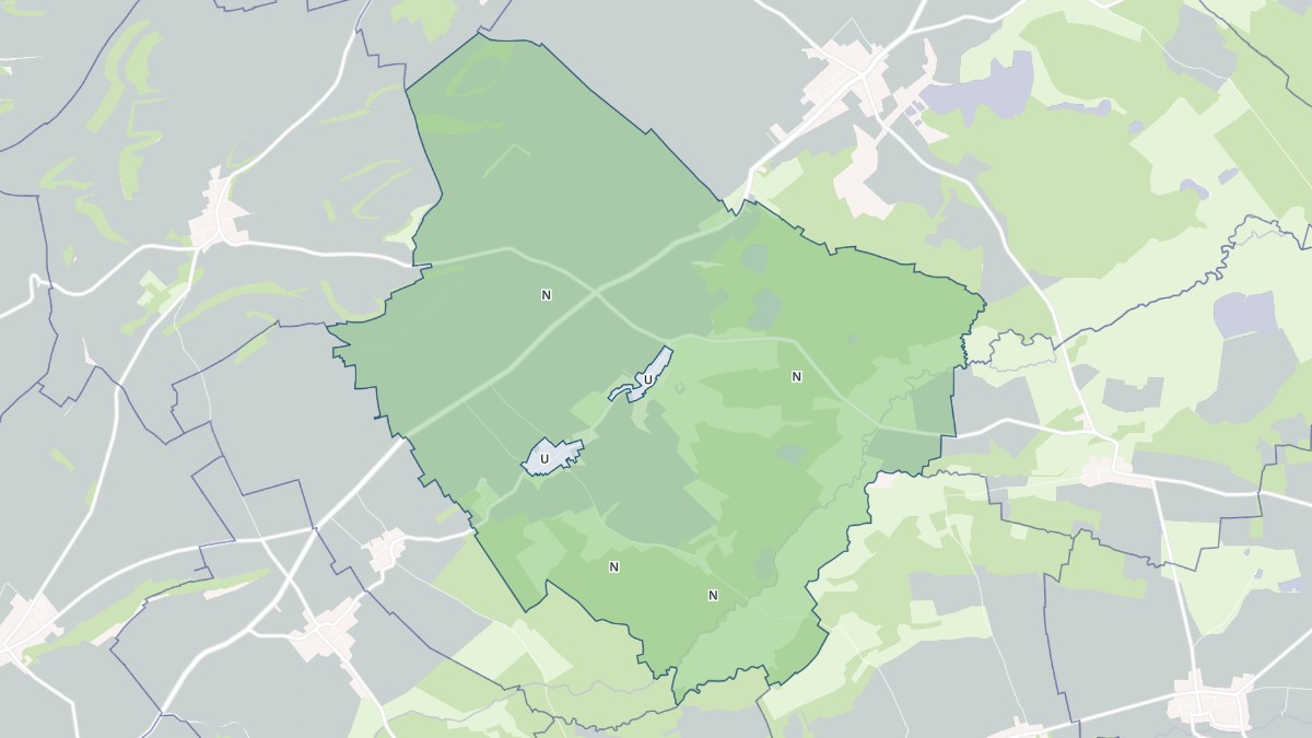 Aperçu cartographique de Val-de-Vière, centré sur la commune