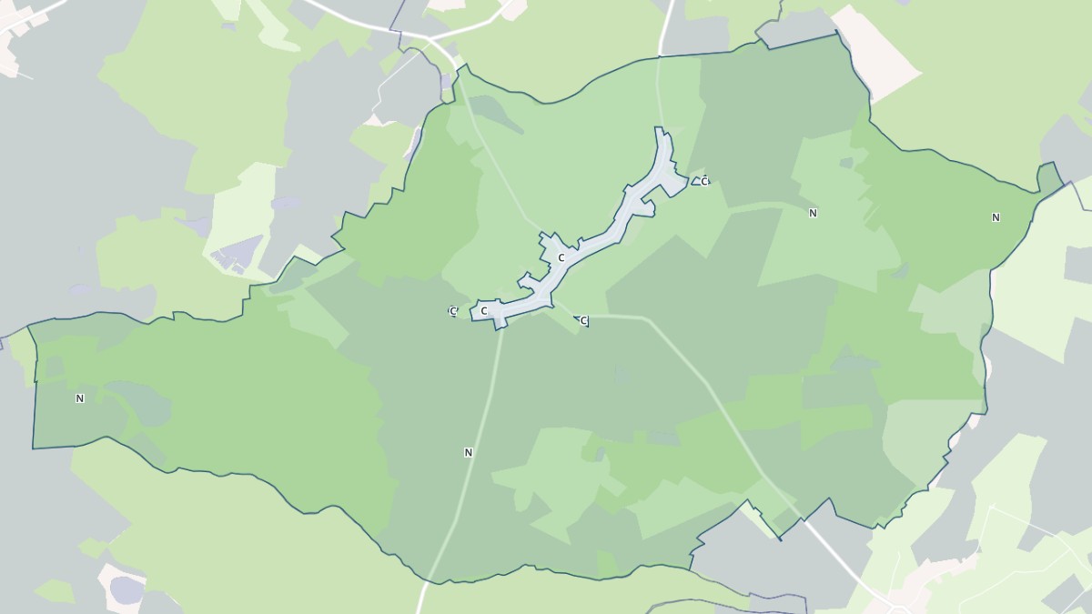 Aperçu cartographique de Drosnay, centré sur la commune
