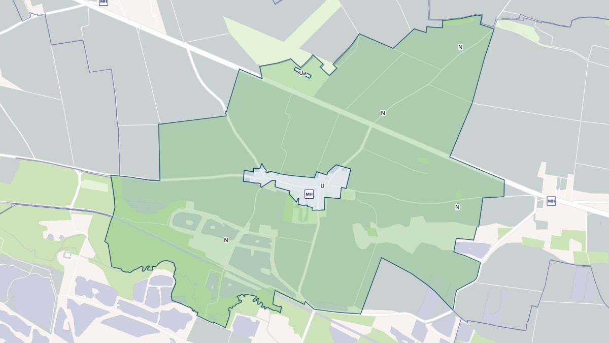 Aperçu cartographique de Écriennes, centré sur la commune