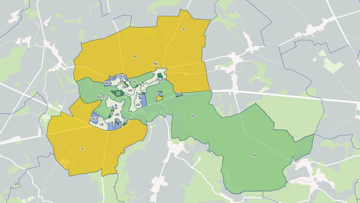 Aperçu cartographique de Esternay, centré sur la commune