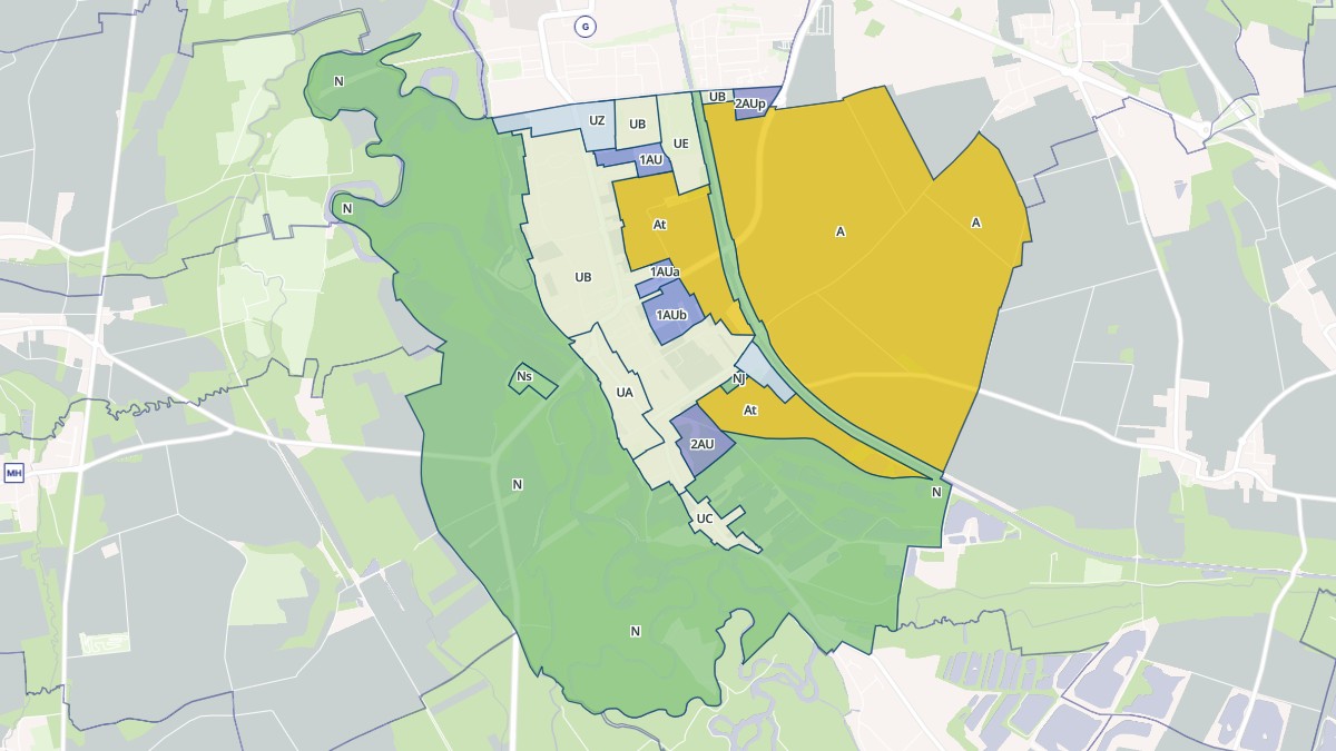 Aperçu cartographique de Frignicourt, centré sur la commune