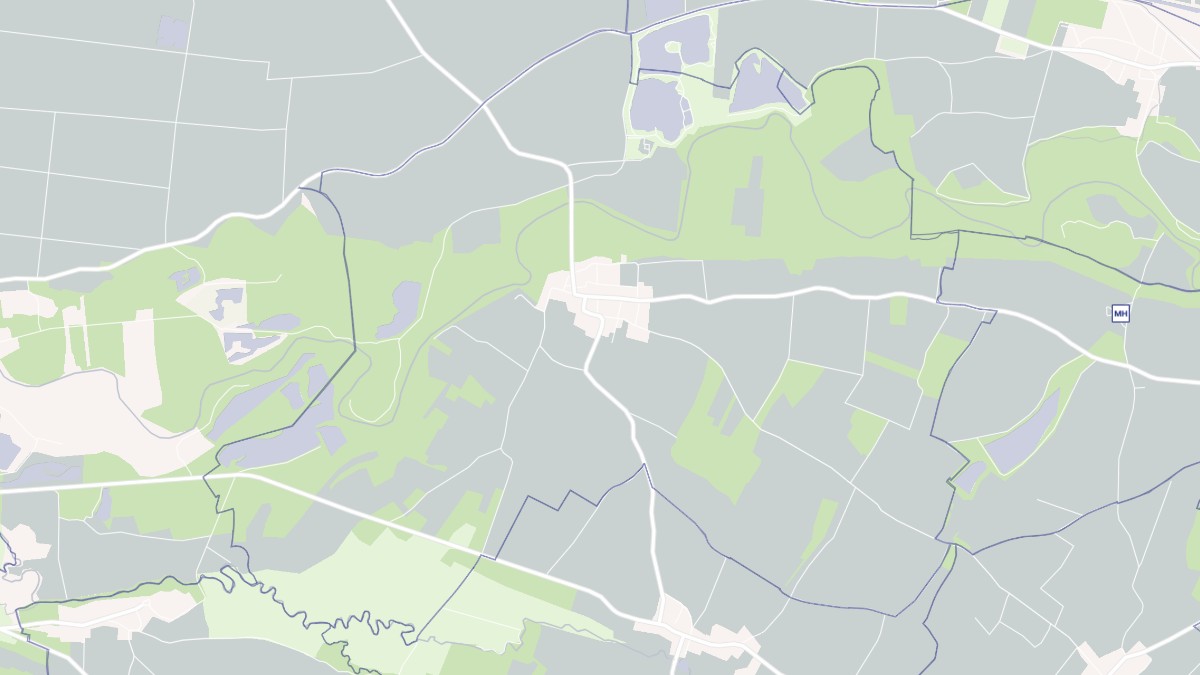 Aperçu cartographique de Hauteville, centré sur la commune
