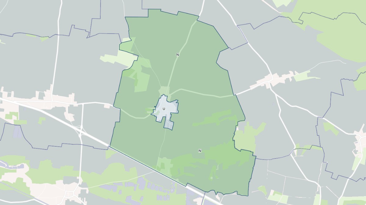 Aperçu cartographique de Heiltz-le-Hutier, centré sur la commune