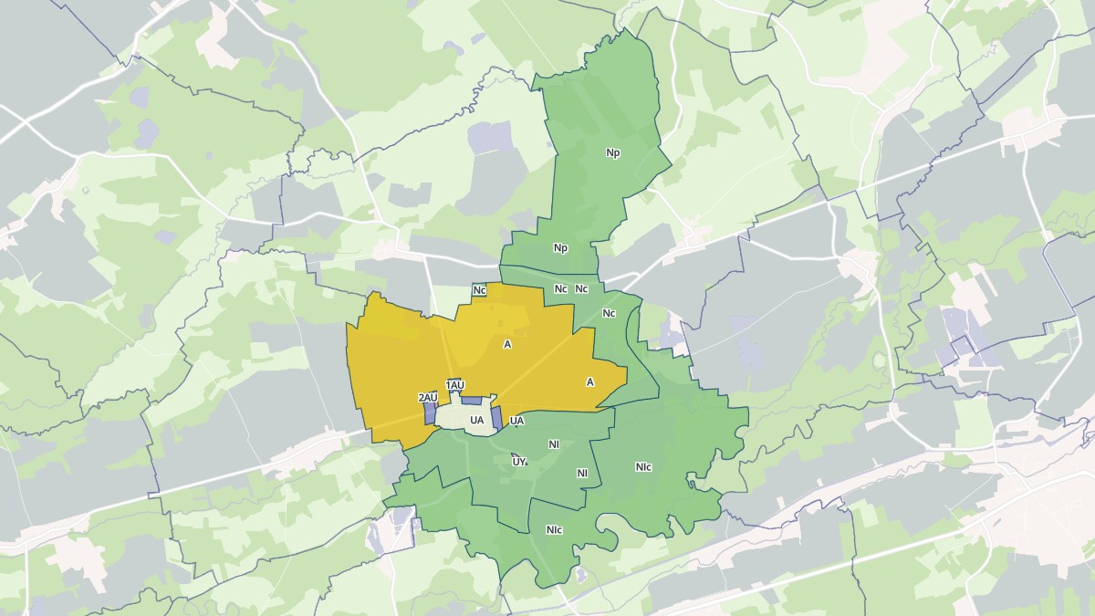 Aperçu cartographique de Heiltz-le-Maurupt, centré sur la commune