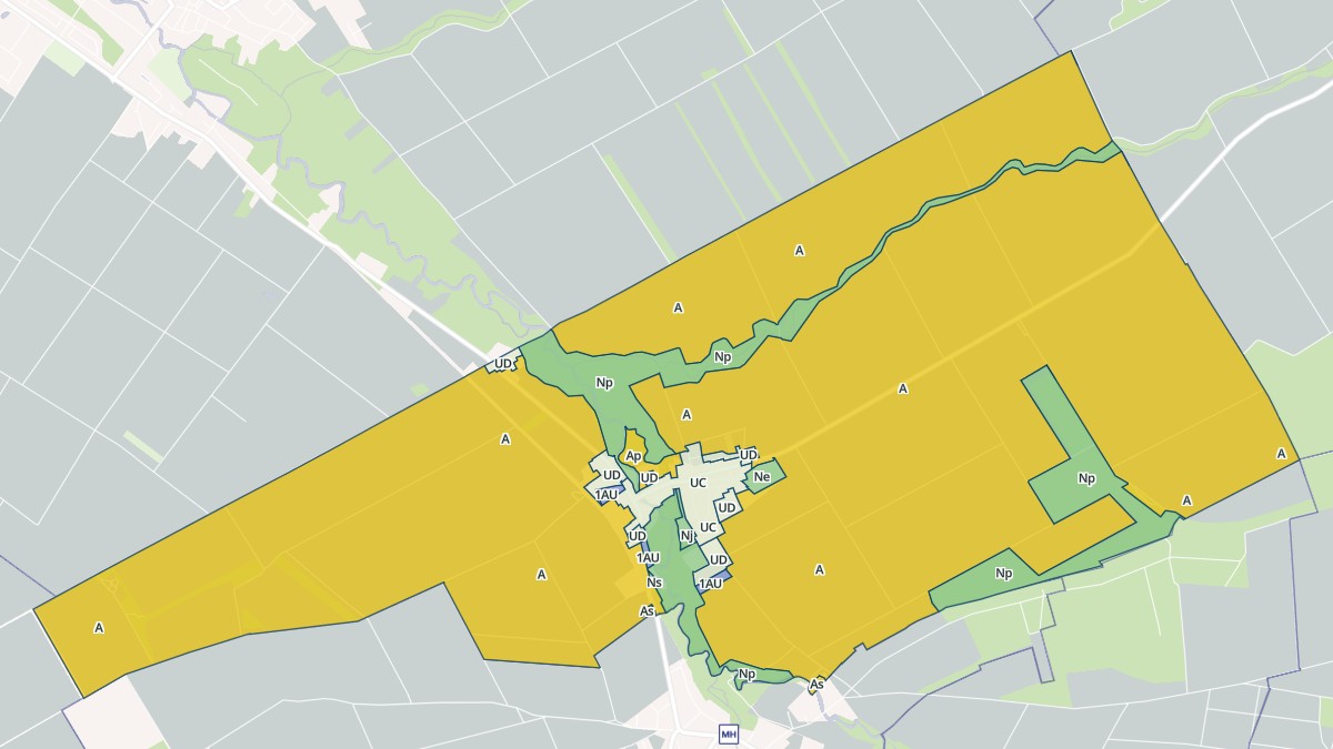Aperçu cartographique de Heutrégiville, centré sur la commune