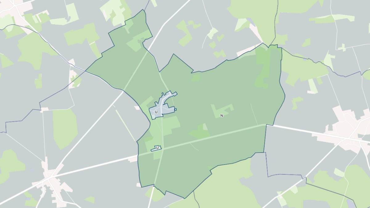 Aperçu cartographique de Janvilliers, centré sur la commune