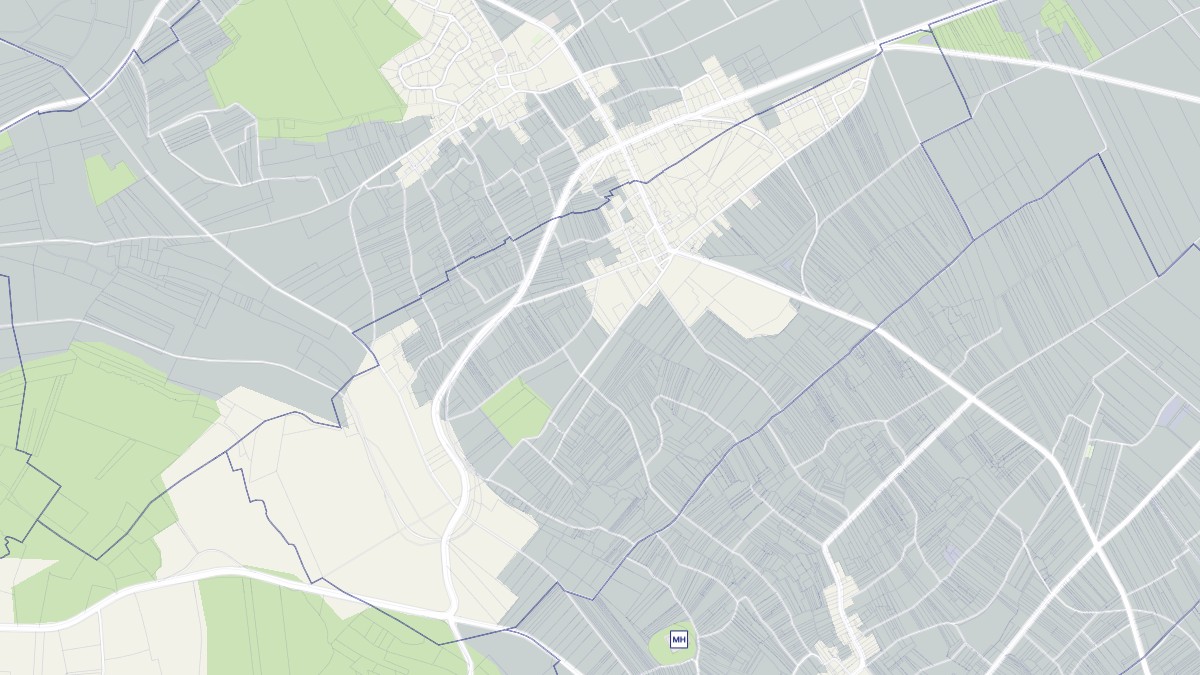 Aperçu cartographique de Jouy-lès-Reims, centré sur la commune
