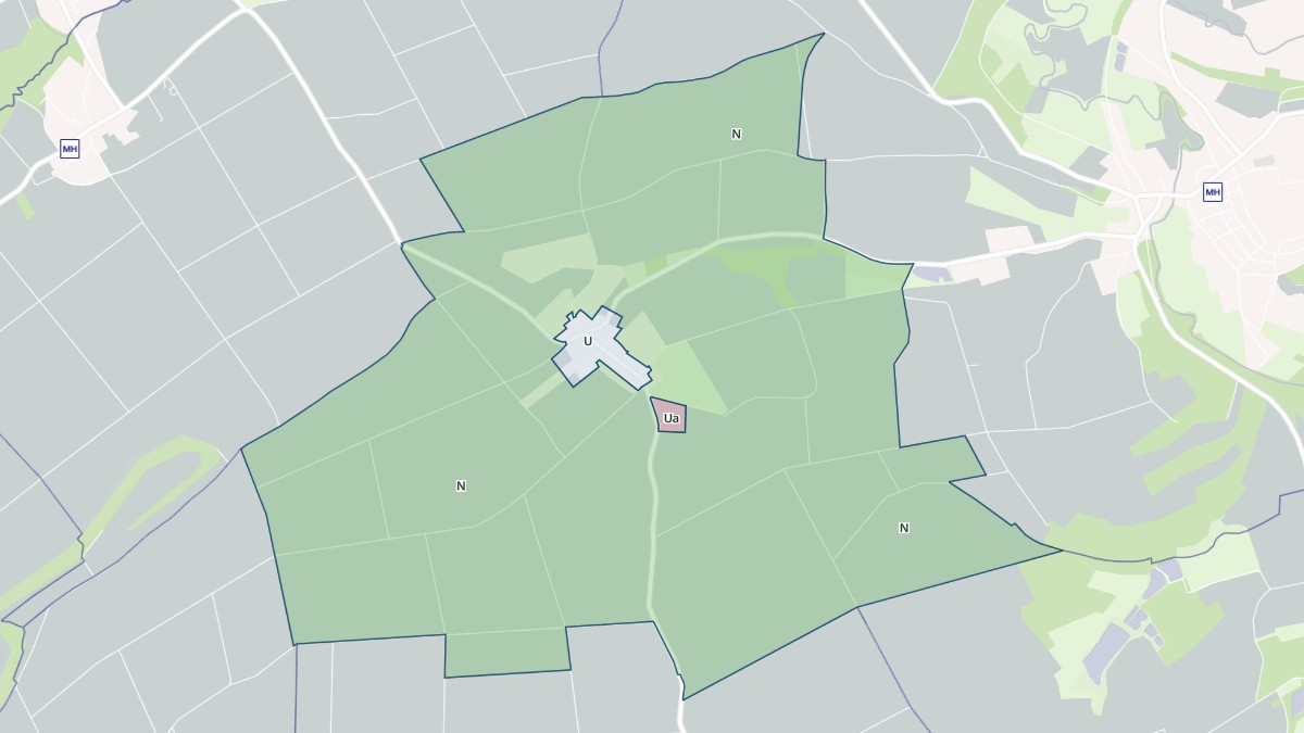 Aperçu cartographique de Maffrécourt, centré sur la commune