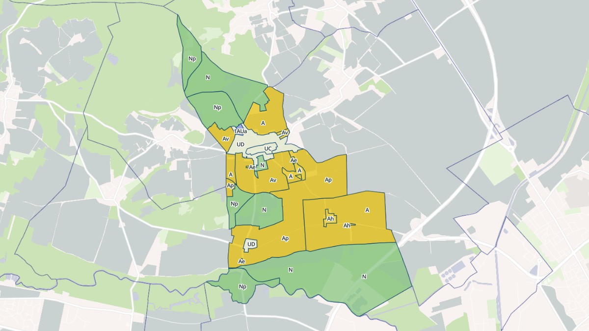 Aperçu cartographique de Merfy, centré sur la commune