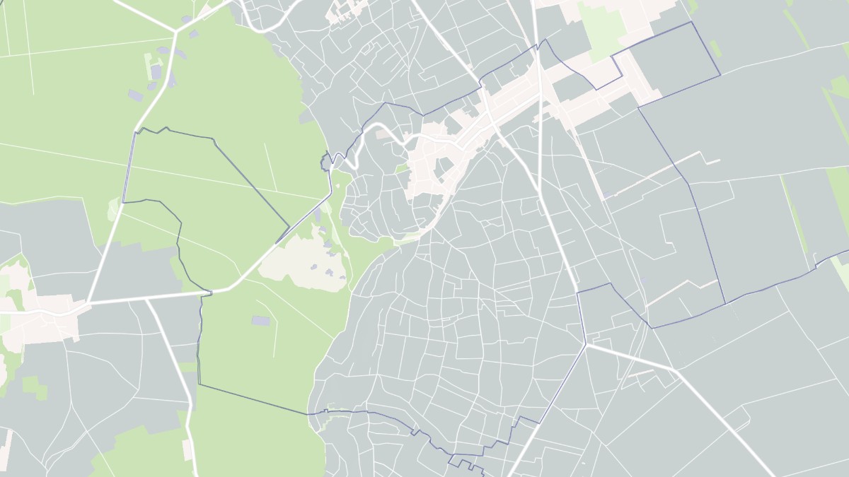 Aperçu cartographique de Le Mesnil-sur-Oger, centré sur la commune