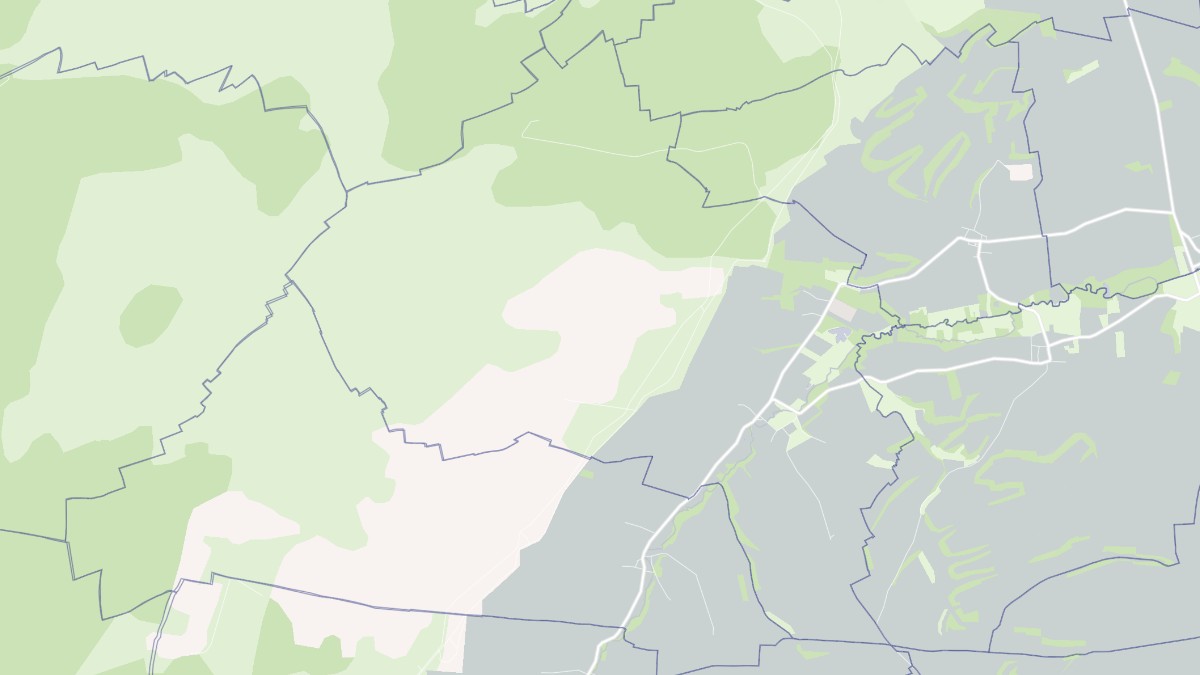 Aperçu cartographique de Minaucourt-le-Mesnil-lès-Hurlus, centré sur la commune