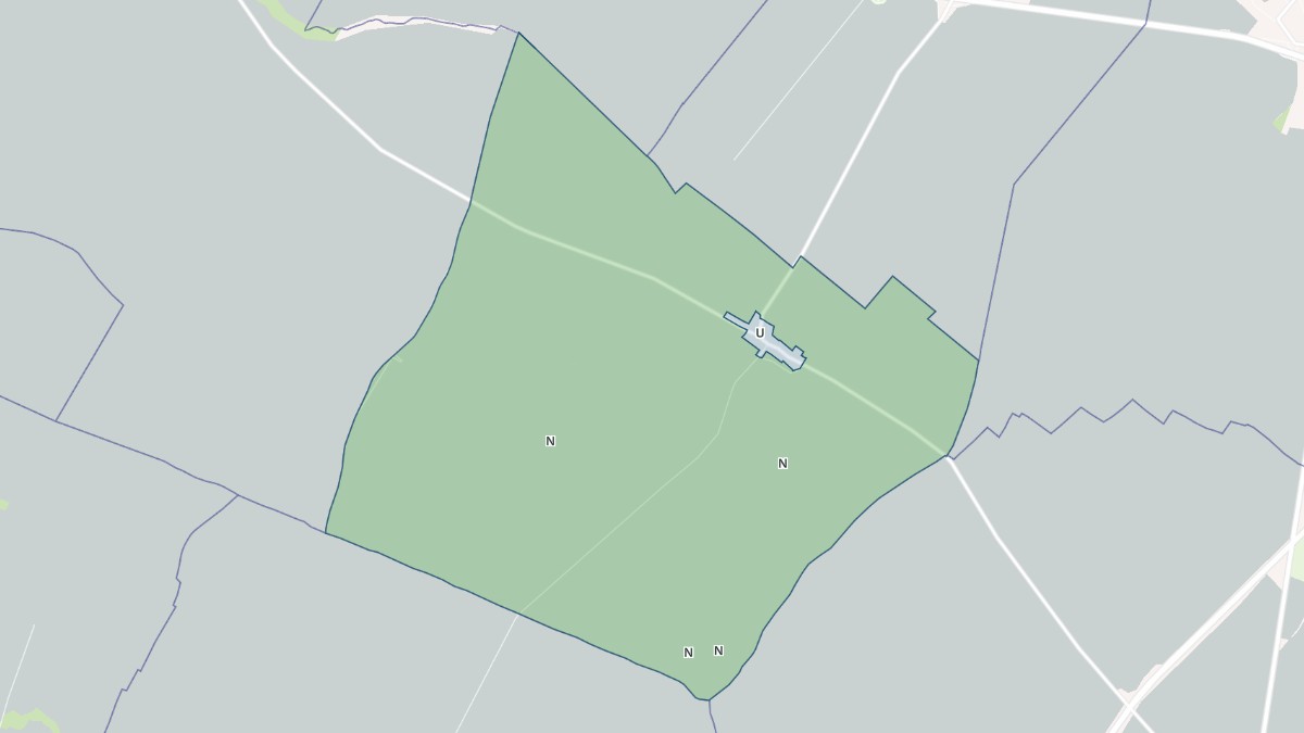 Aperçu cartographique de Montépreux, centré sur la commune