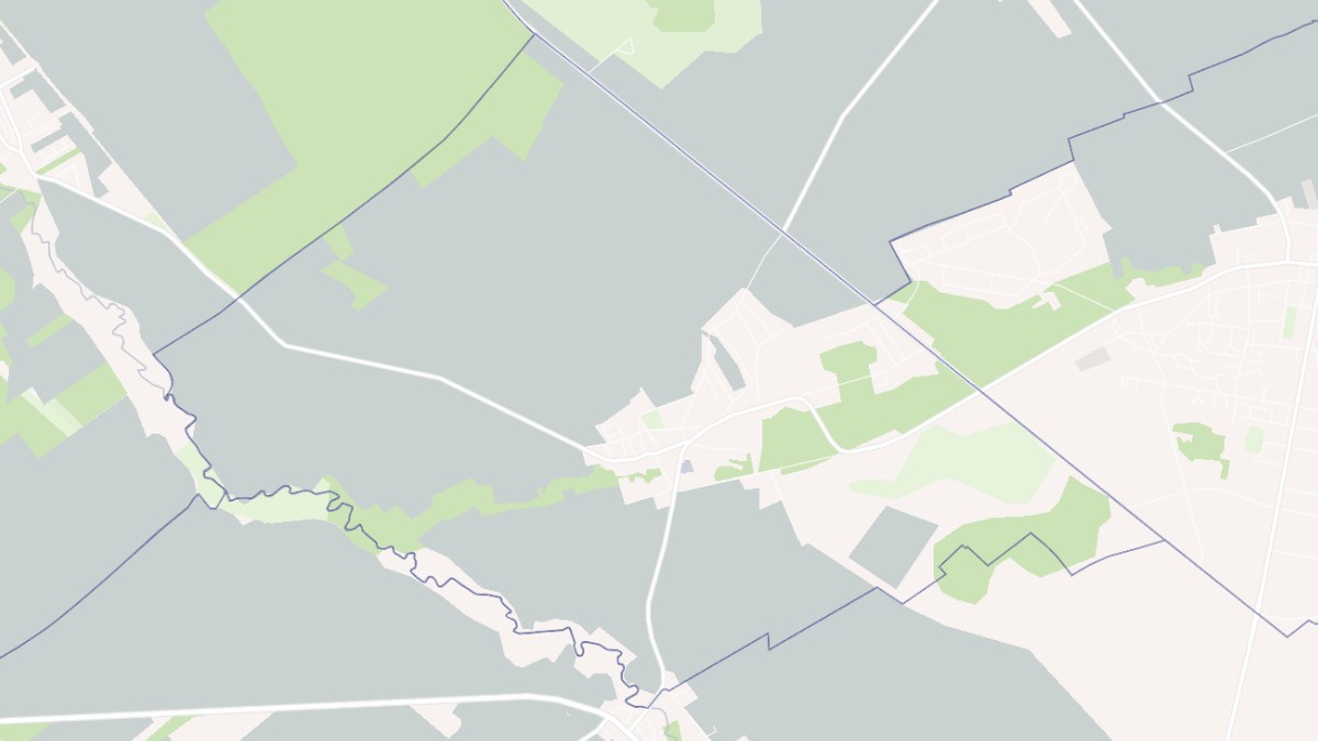 Aperçu cartographique de Mourmelon-le-Petit, centré sur la commune