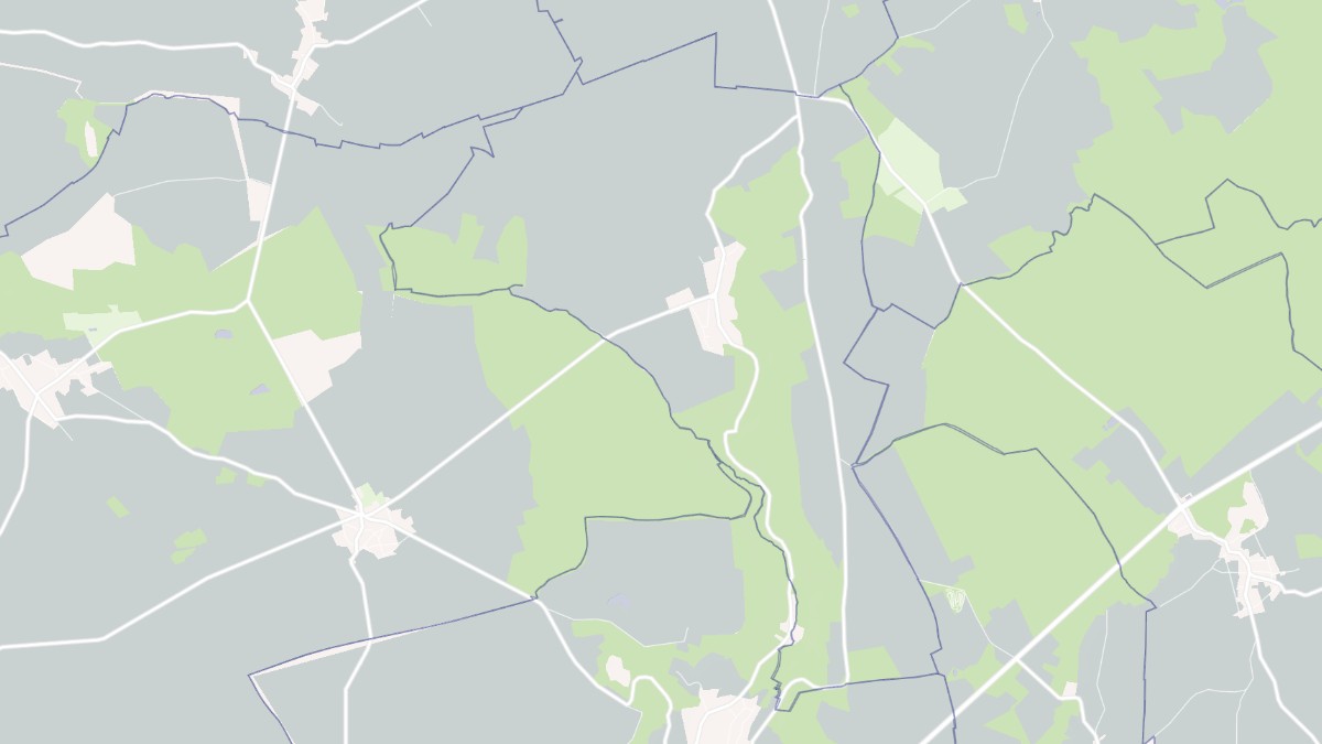 Aperçu cartographique de Nesle-la-Reposte, centré sur la commune