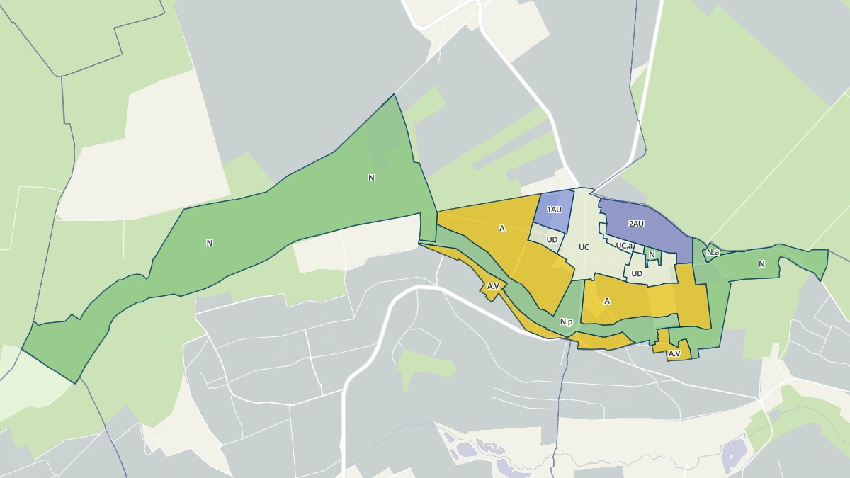Aperçu cartographique de La Neuville-aux-Larris, centré sur la commune