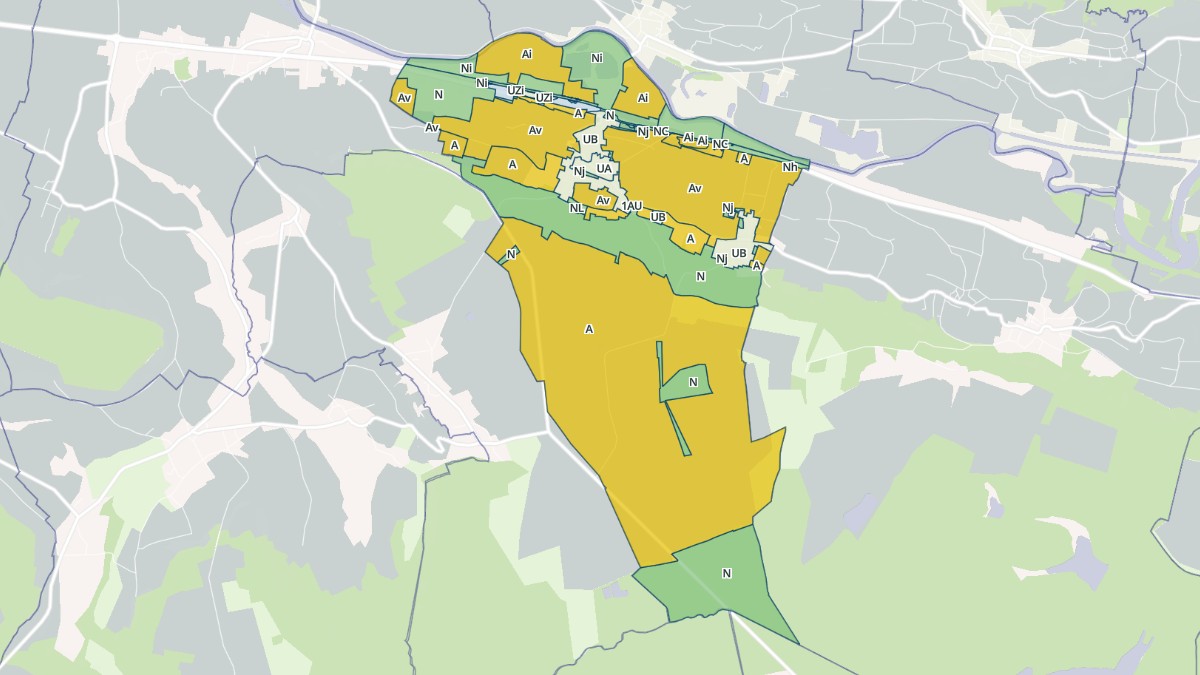 Aperçu cartographique de Œuilly, centré sur la commune
