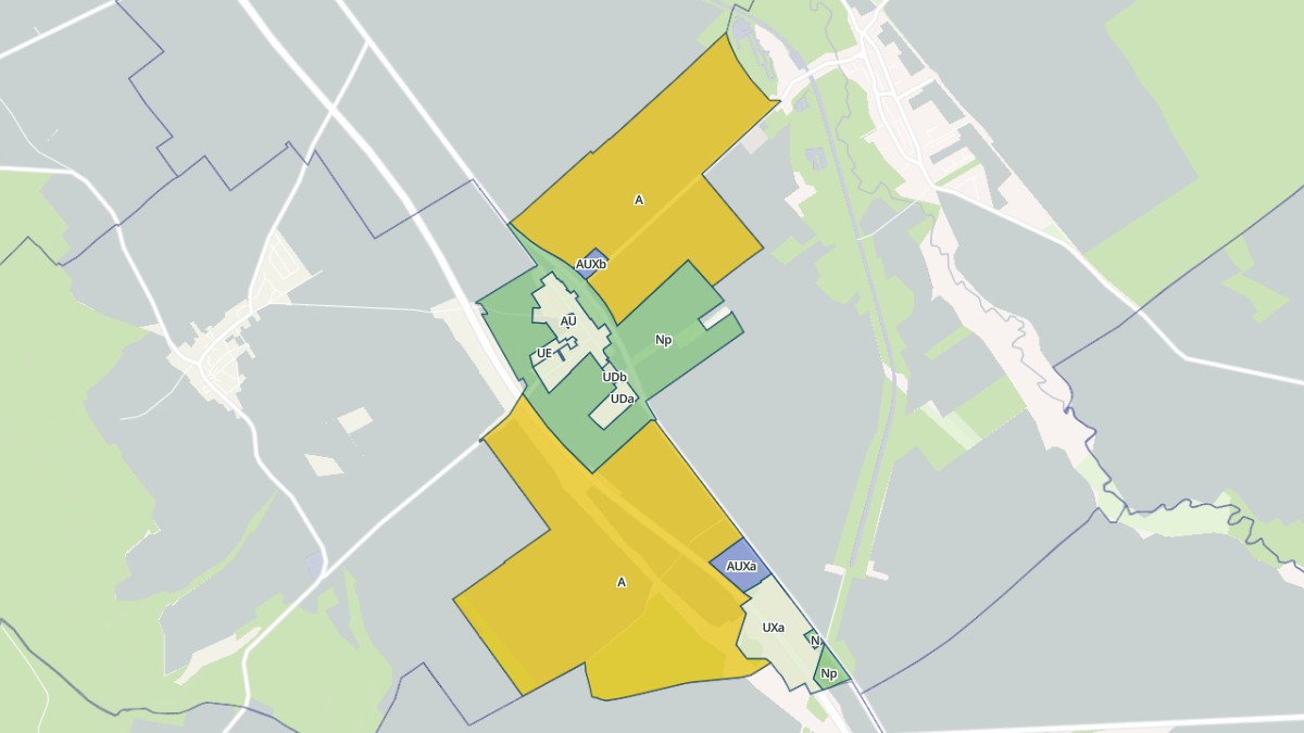 Aperçu cartographique de Les Petites-Loges, centré sur la commune