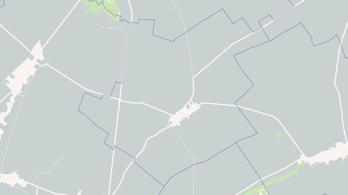 Aperçu cartographique de Pierre-Morains, centré sur la commune