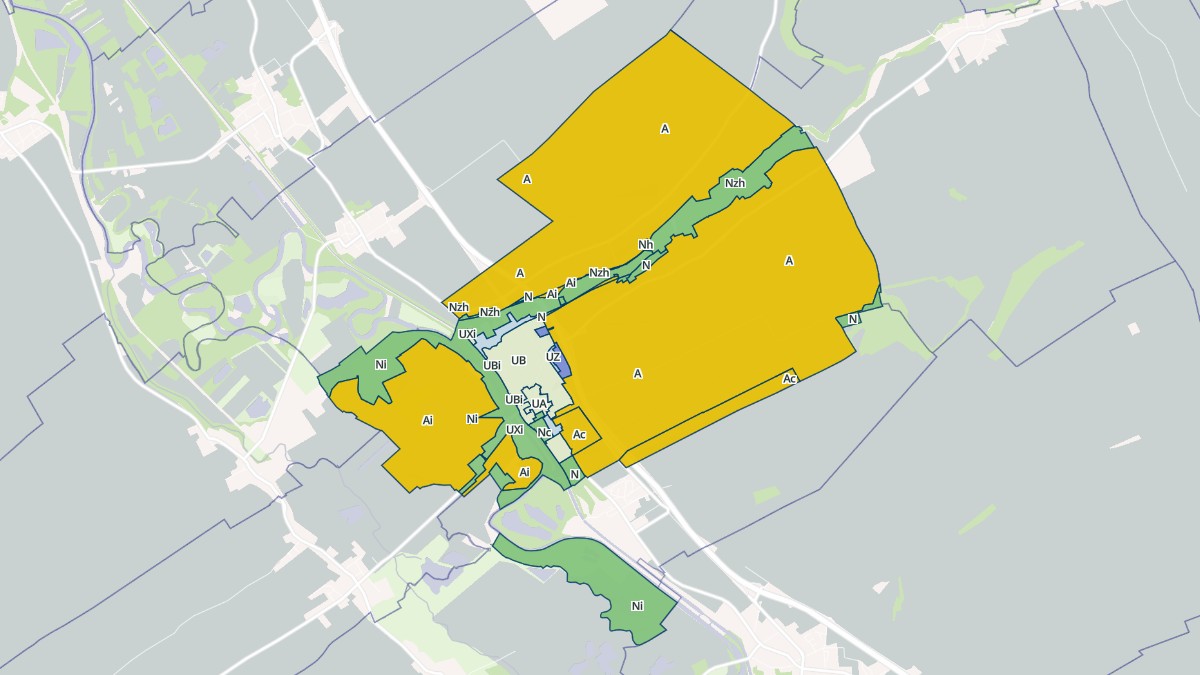 Aperçu cartographique de Pogny, centré sur la commune
