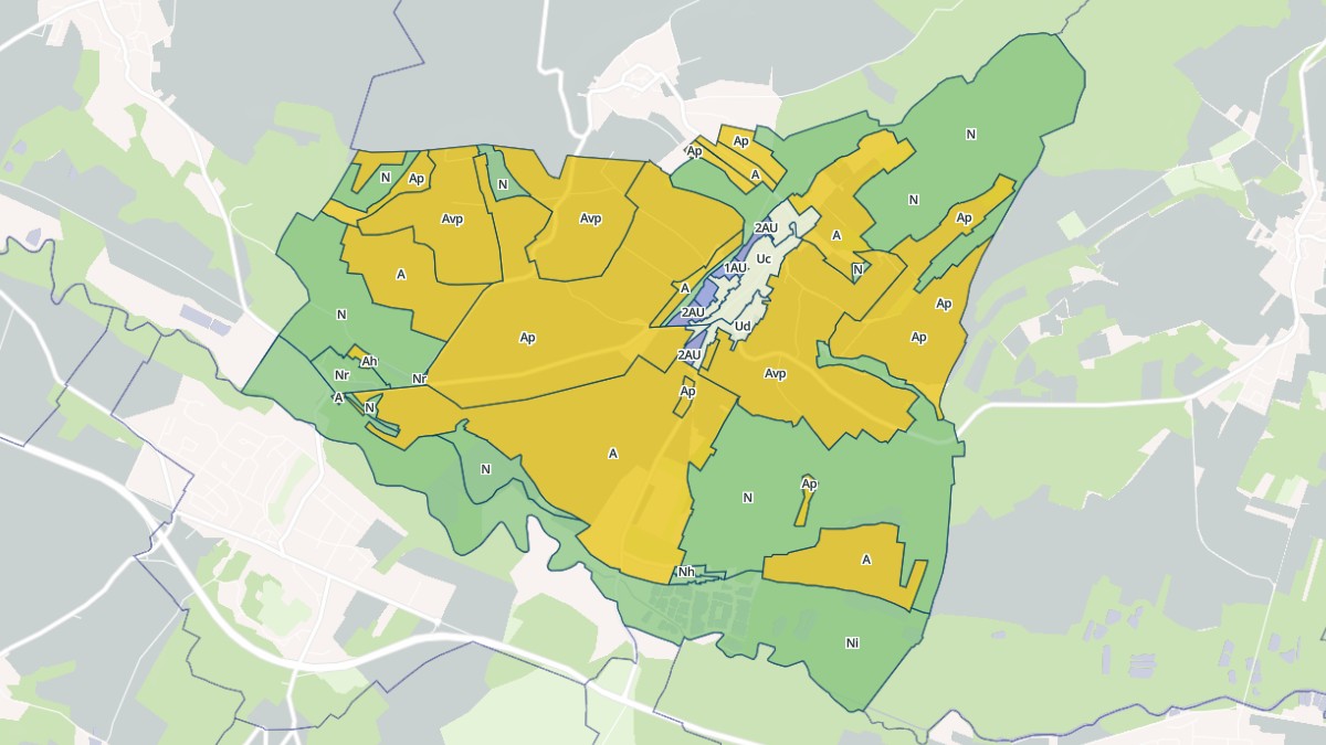 Aperçu cartographique de Prouilly, centré sur la commune