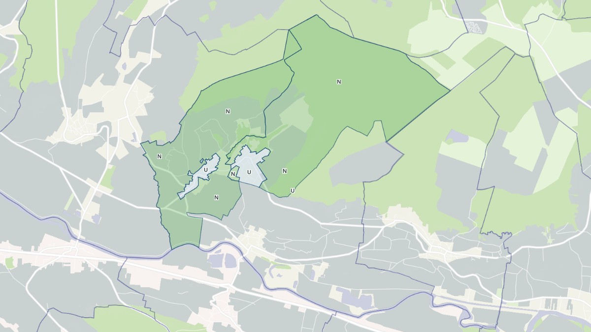 Aperçu cartographique de Cœur-de-la-Vallée, centré sur la commune