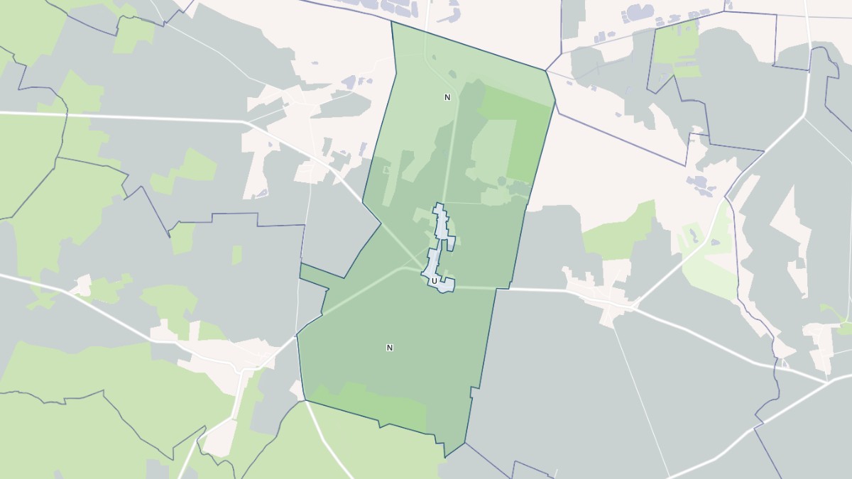 Aperçu cartographique de Reuves, centré sur la commune