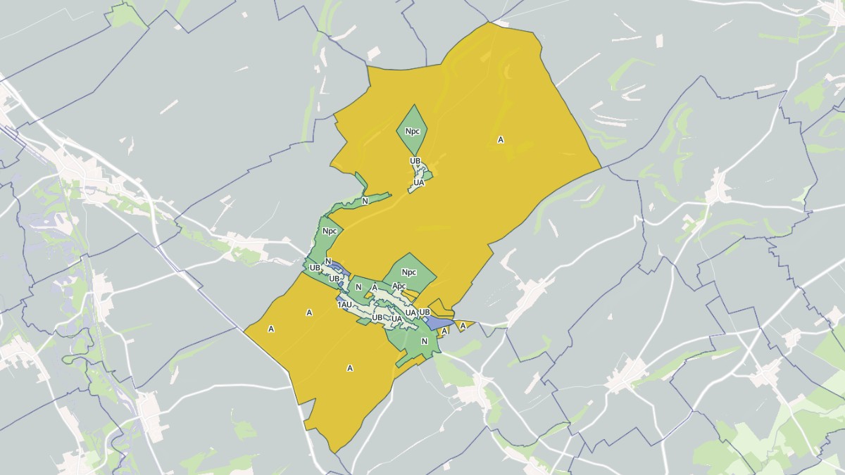 Aperçu cartographique de Saint-Amand-sur-Fion, centré sur la commune