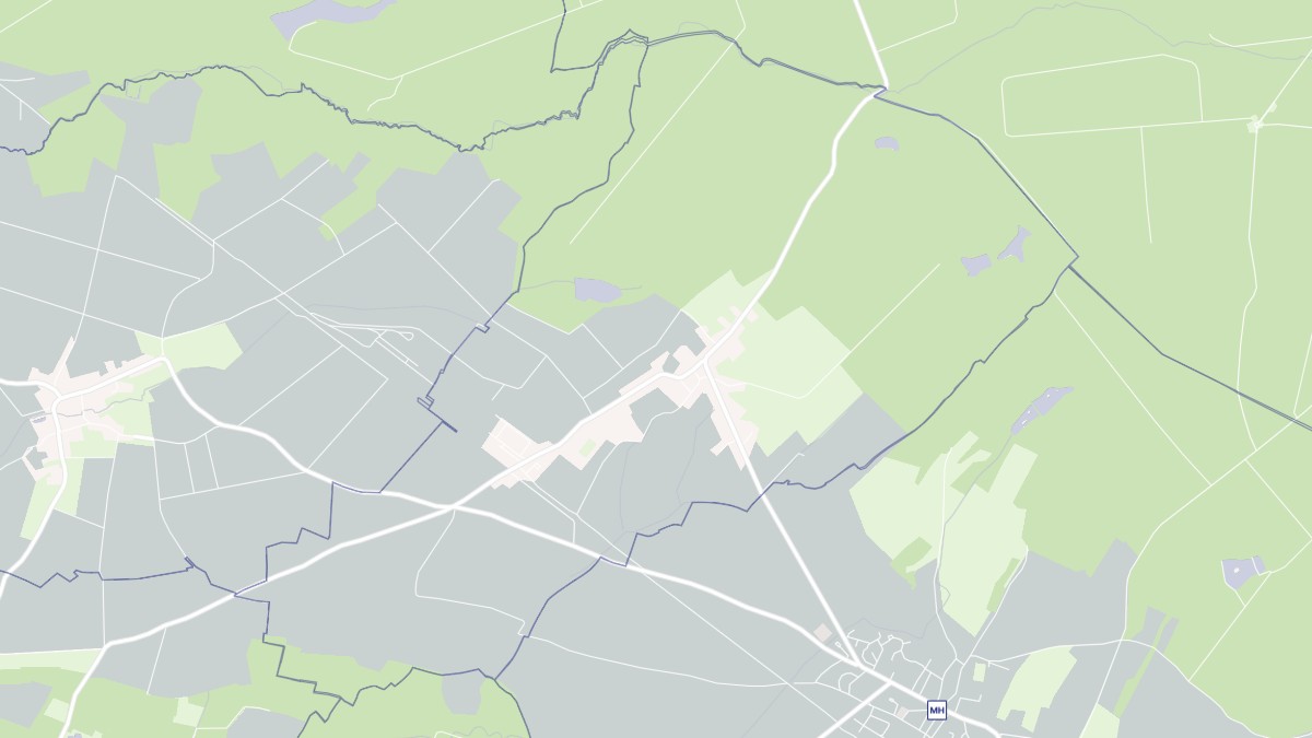 Aperçu cartographique de Saint-Eulien, centré sur la commune