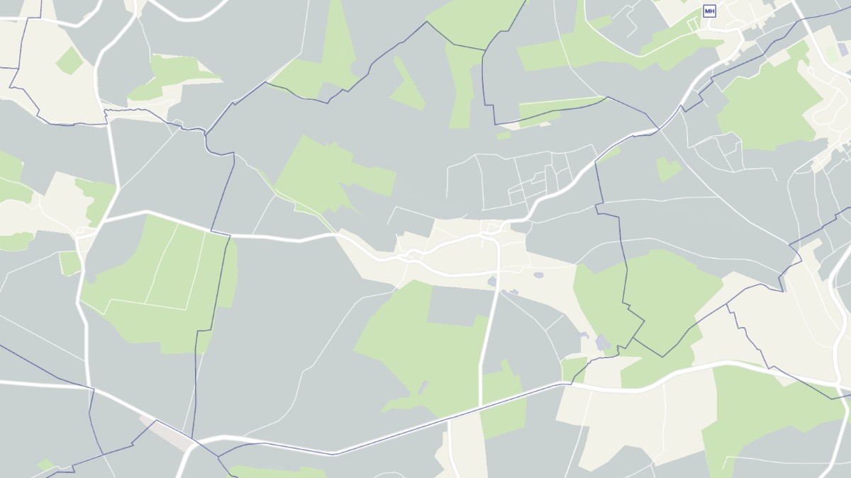 Aperçu cartographique de Saint-Euphraise-et-Clairizet, centré sur la commune