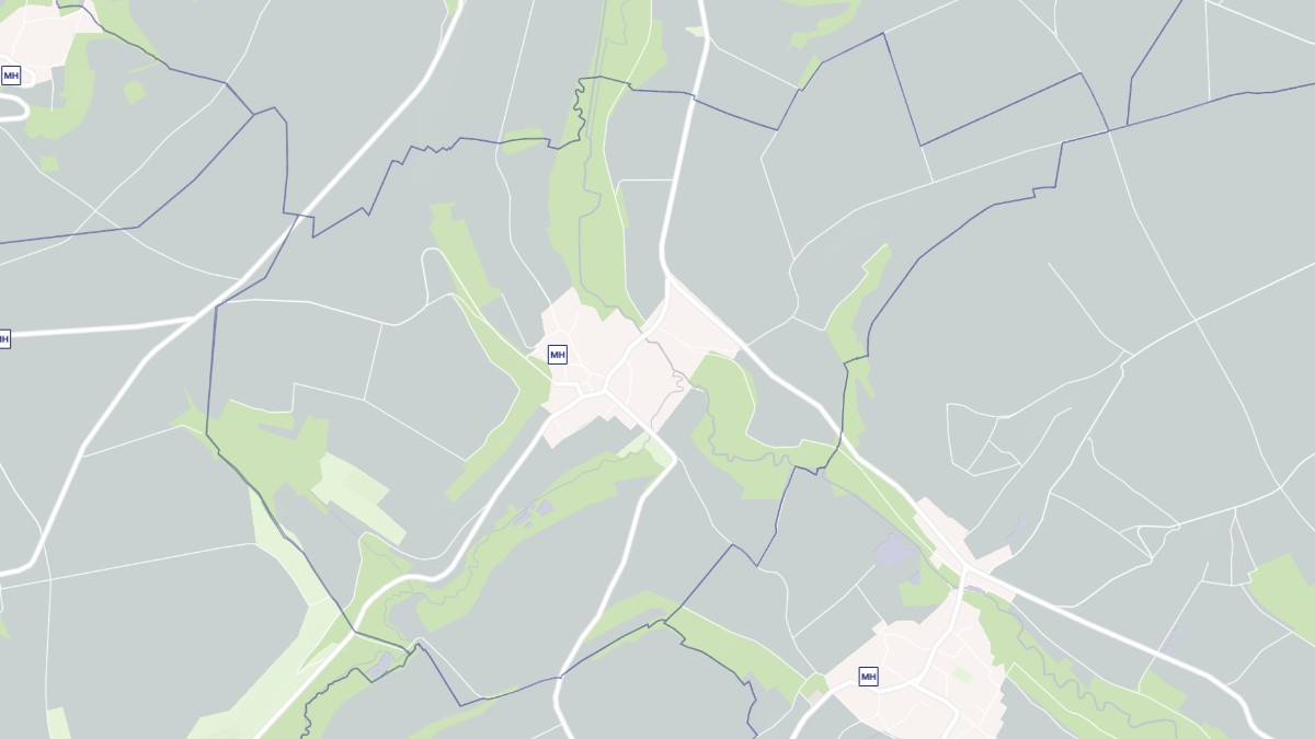 Aperçu cartographique de Saint-Gilles, centré sur la commune