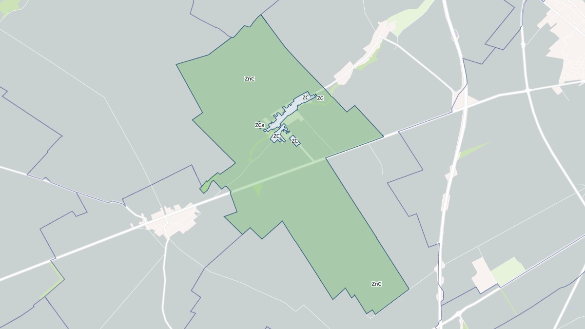 Aperçu cartographique de Saint-Pierre, centré sur la commune