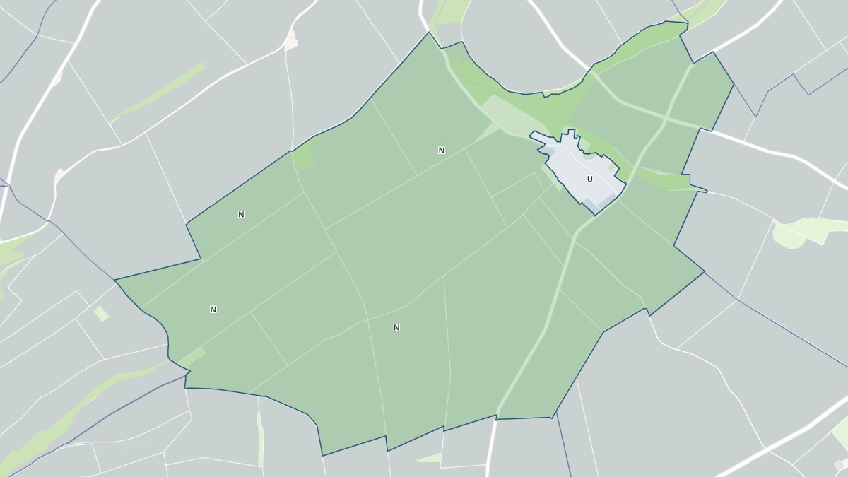 Aperçu cartographique de Saint-Quentin-les-Marais, centré sur la commune
