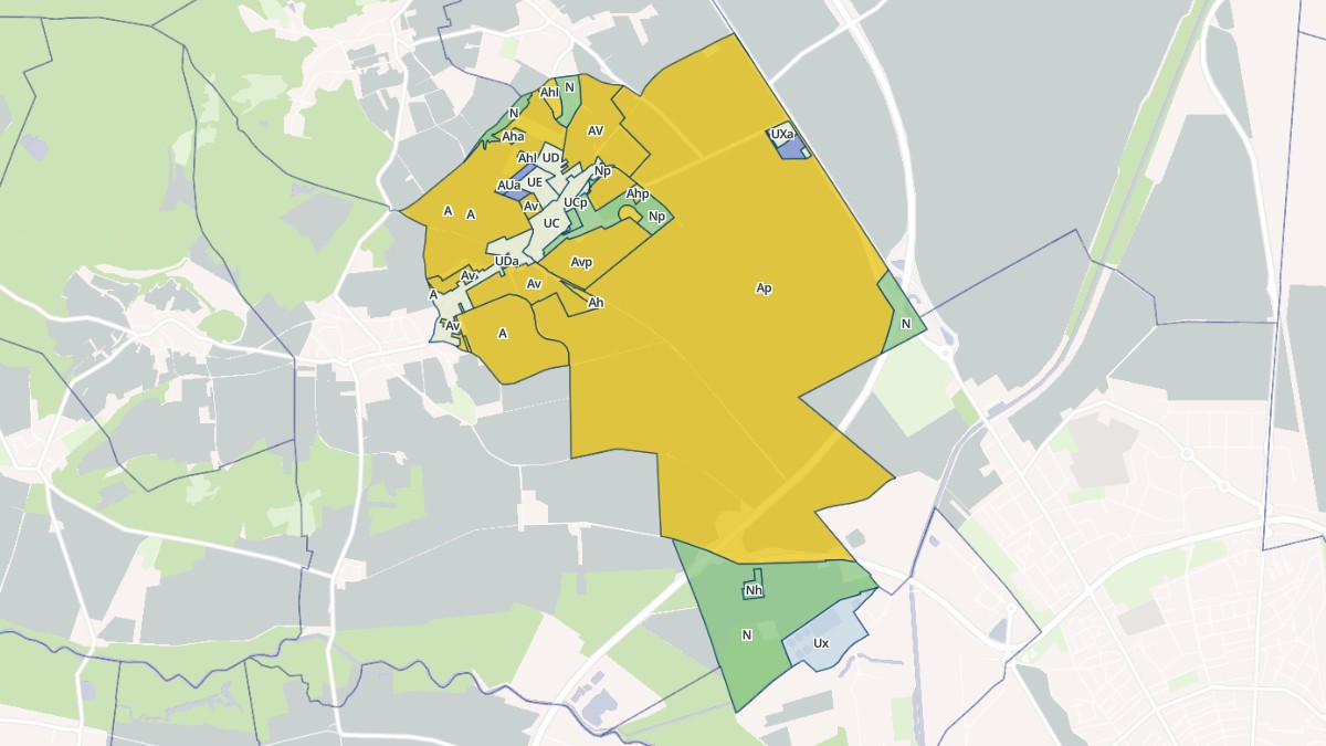 Aperçu cartographique de Saint-Thierry, centré sur la commune