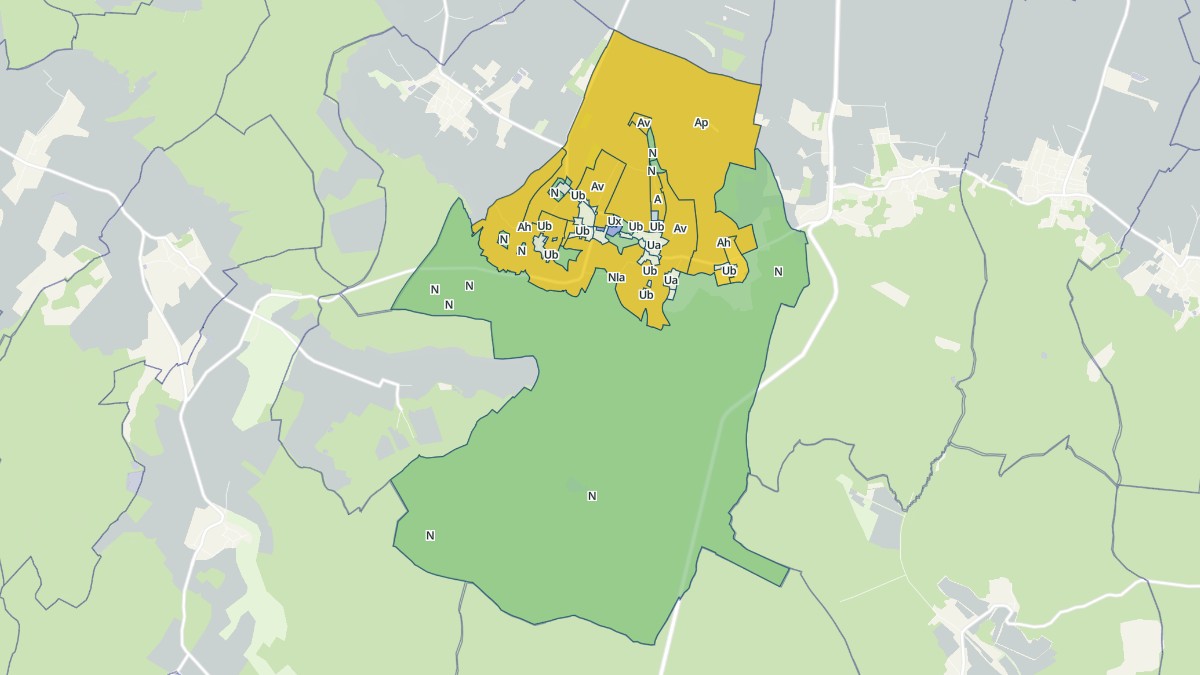 Aperçu cartographique de Sermiers, centré sur la commune