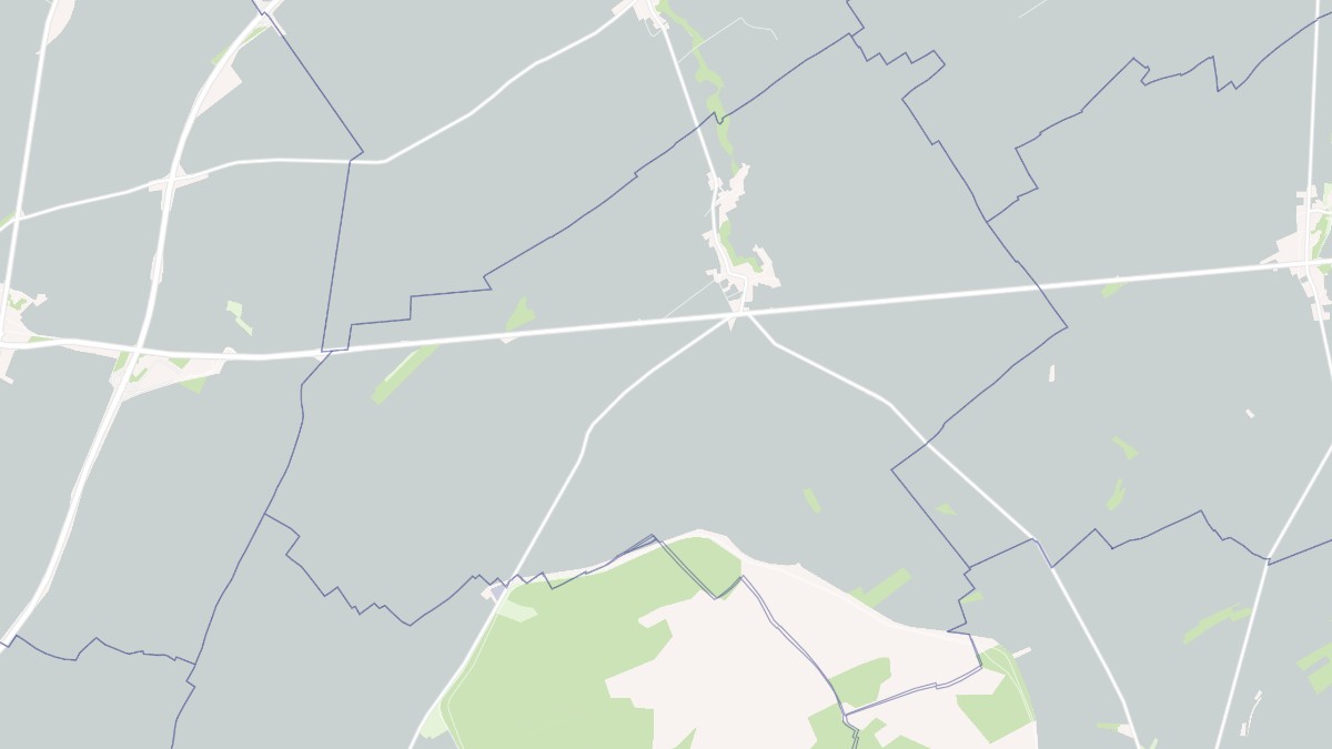 Aperçu cartographique de Soudé, centré sur la commune