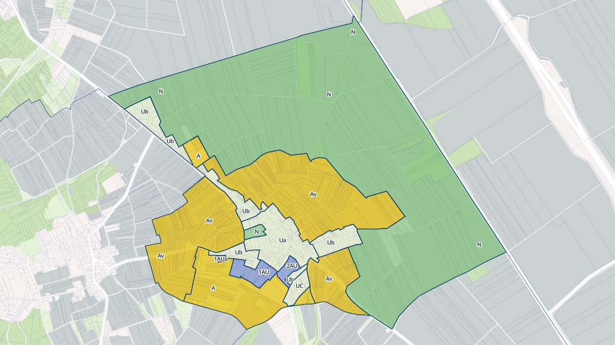 Aperçu cartographique de Thil, centré sur la commune