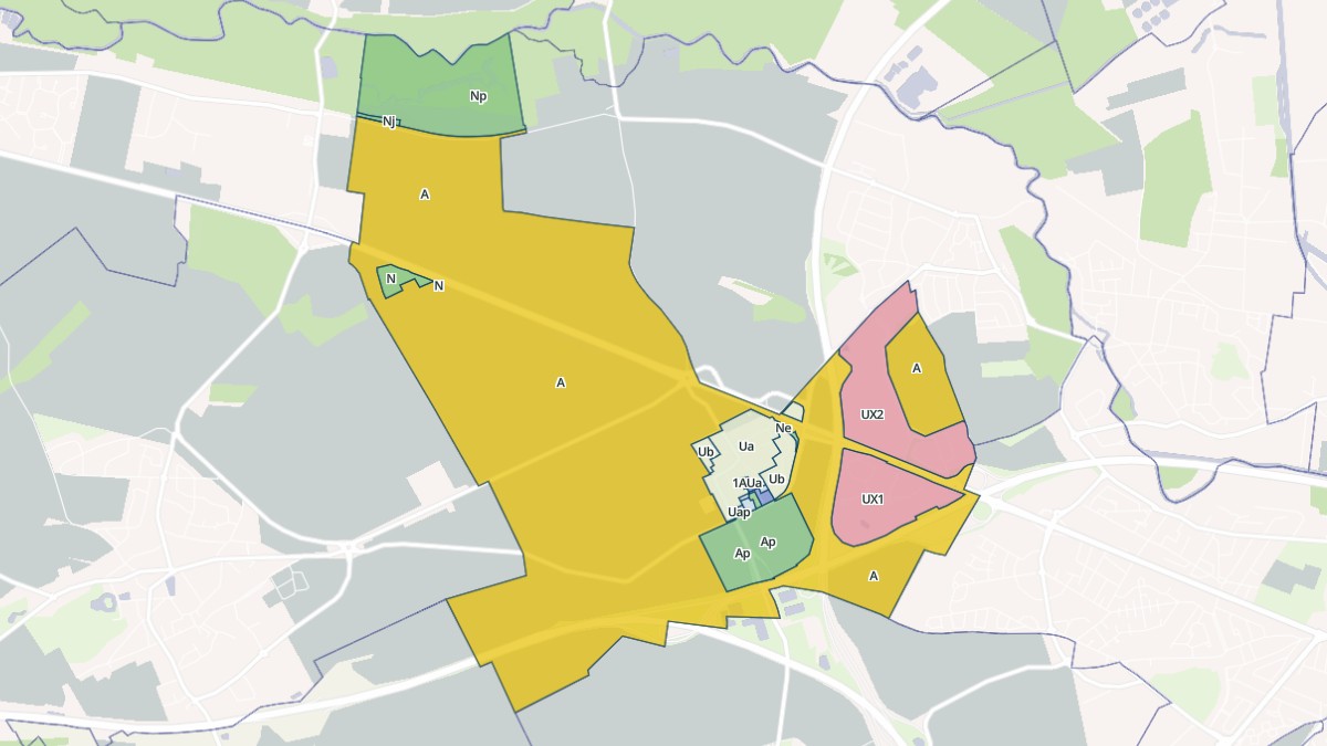 Aperçu cartographique de Thillois, centré sur la commune