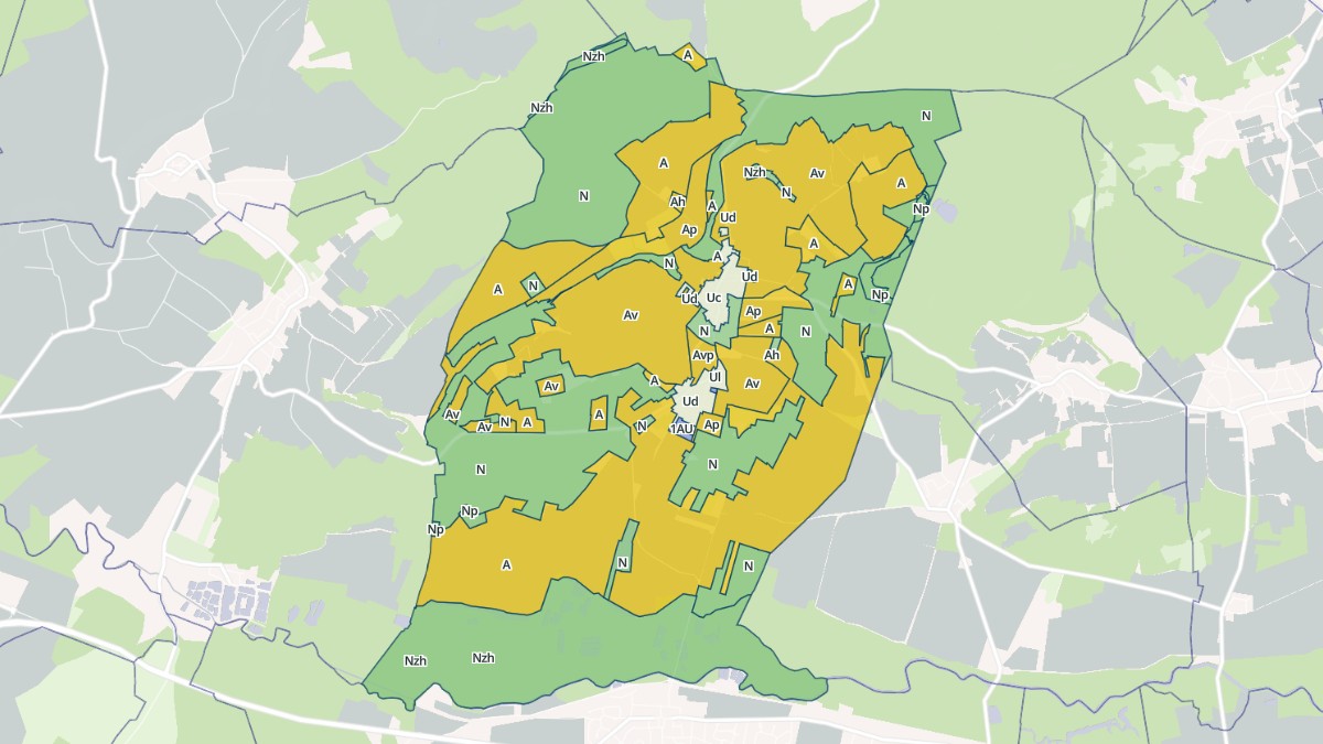 Aperçu cartographique de Trigny, centré sur la commune