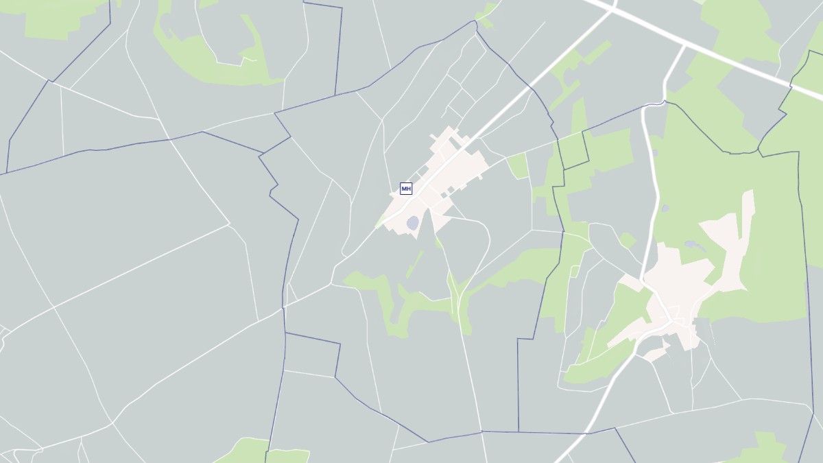 Aperçu cartographique de Unchair, centré sur la commune