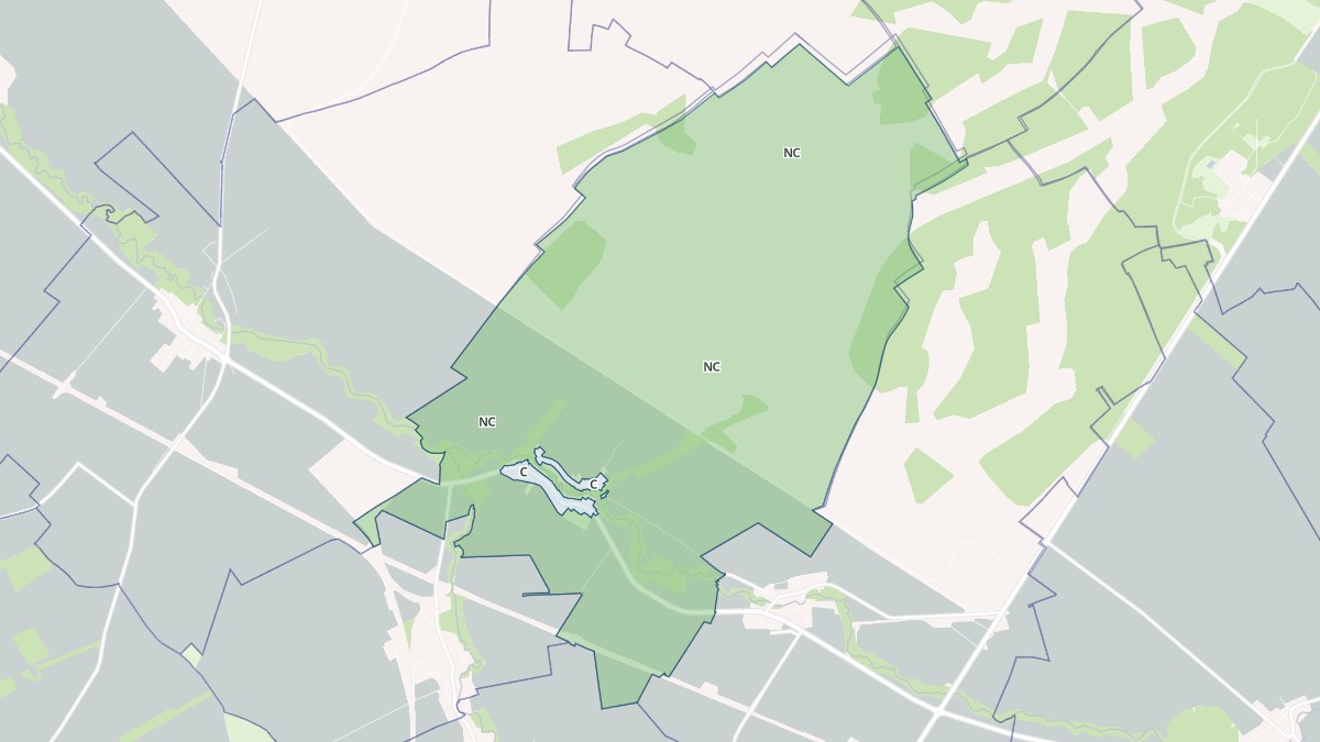 Aperçu cartographique de Vadenay, centré sur la commune