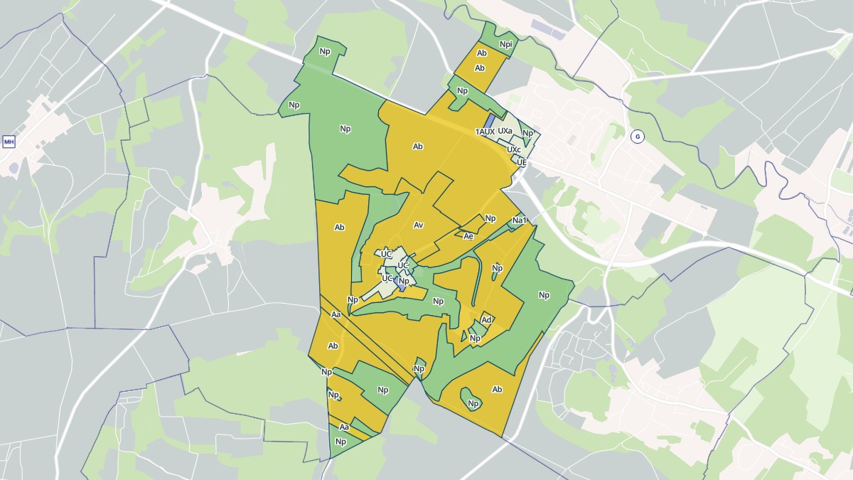 Aperçu cartographique de Vandeuil, centré sur la commune