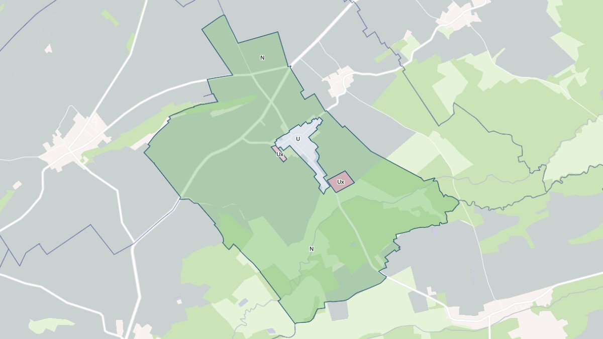 Aperçu cartographique de Vavray-le-Grand, centré sur la commune