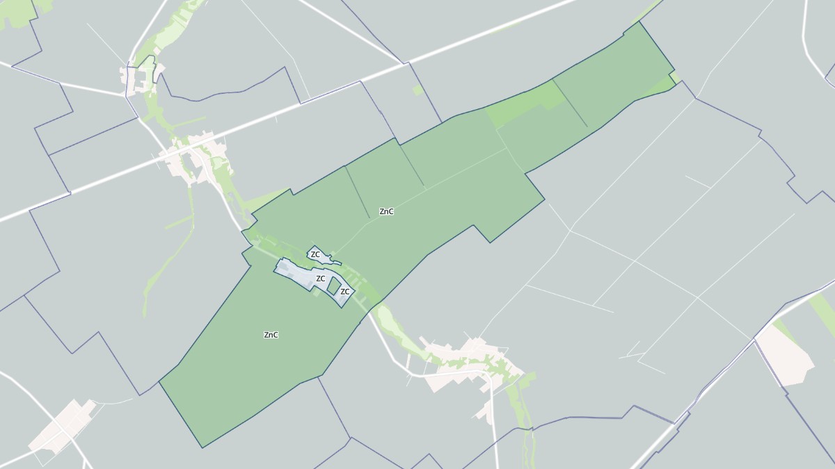 Aperçu cartographique de Vélye, centré sur la commune